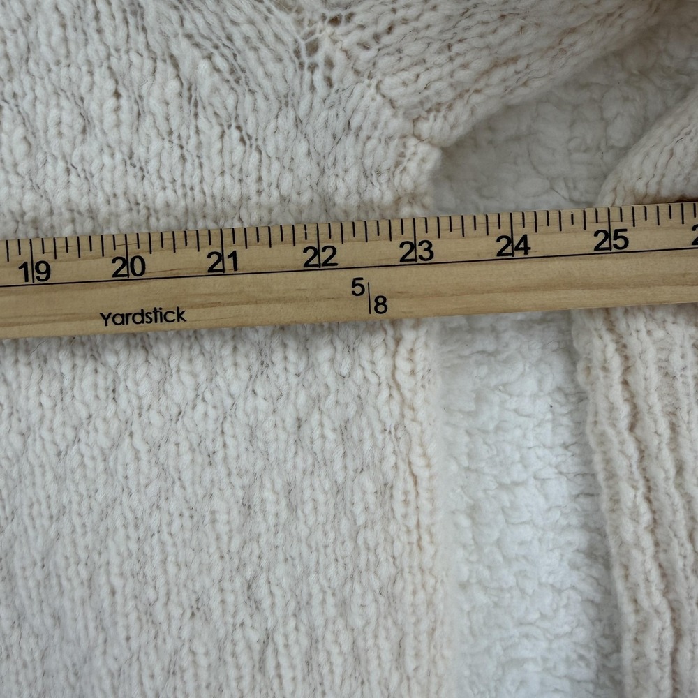 J Crew Sweater Womens Small Beige Alpaca Wool Blend Button Cardigan Pockets‎ - Picture 6 of 8